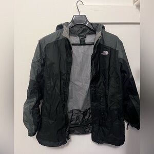 The North Face Boys Black and Gray Jacket